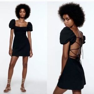 ZARA SHORT SUMMER WOMEN'S DRESS ZARA SIZE L 6929 223 800